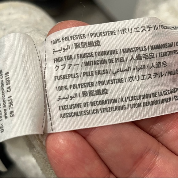 Abercrombie & Fitch Sherpa Cardigan Sz Sm - Picture 6 of 7